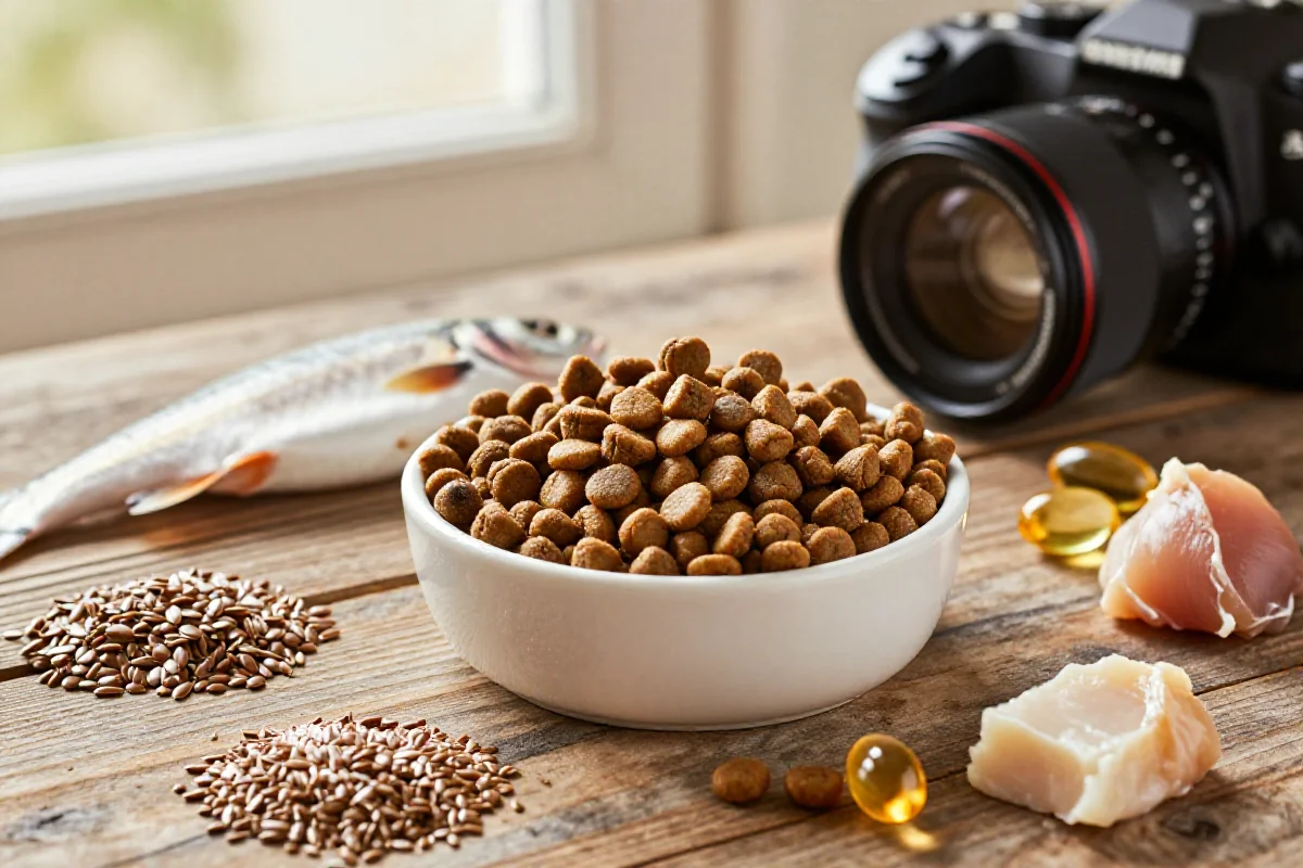 Hundehelse med balansert omega-3 og omega-6 i hundemat