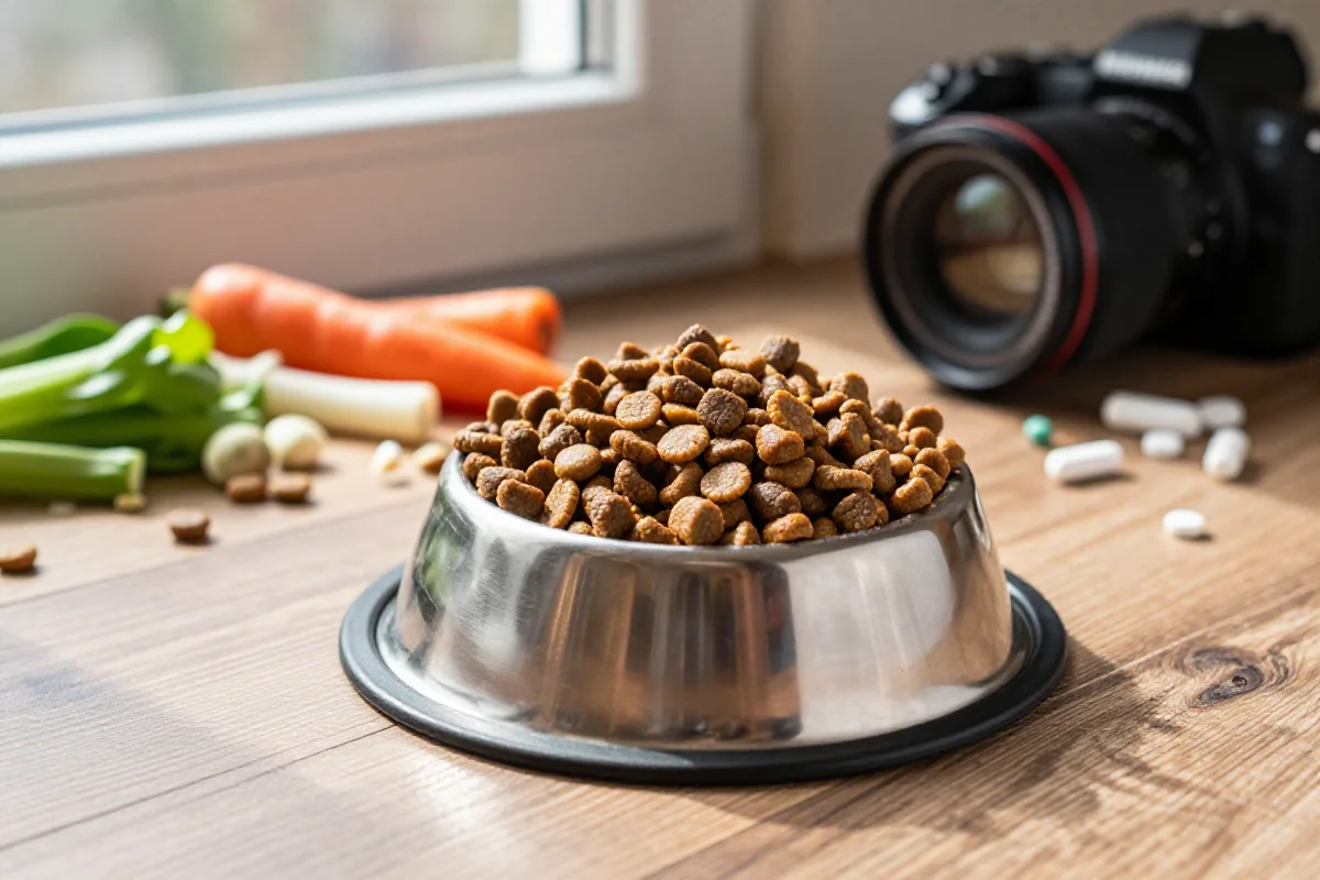 Hundeernæring med kvalitets hundefôr og friske ingredienser