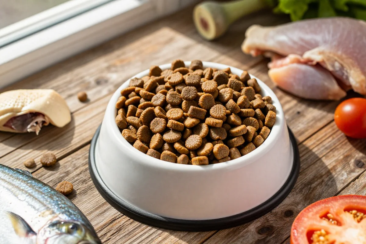 Hundefôr med høy kvalitet og friske ingredienser for optimal ernæring