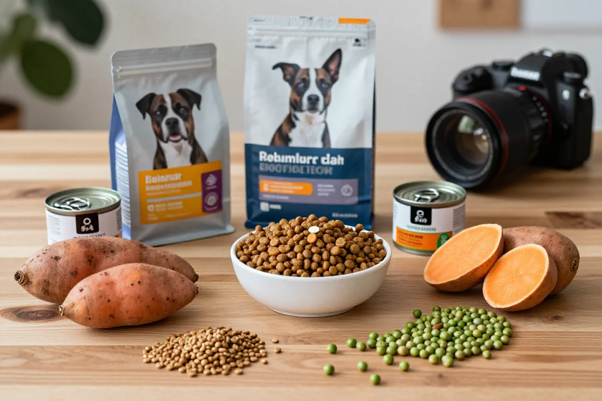 Ulike typer hundemat for allergiutsatte raser med naturlige ingredienser