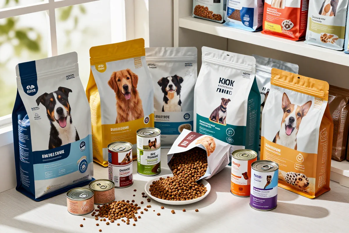 Bilde av bulk hundemat og tilbehør for hundeernæring
