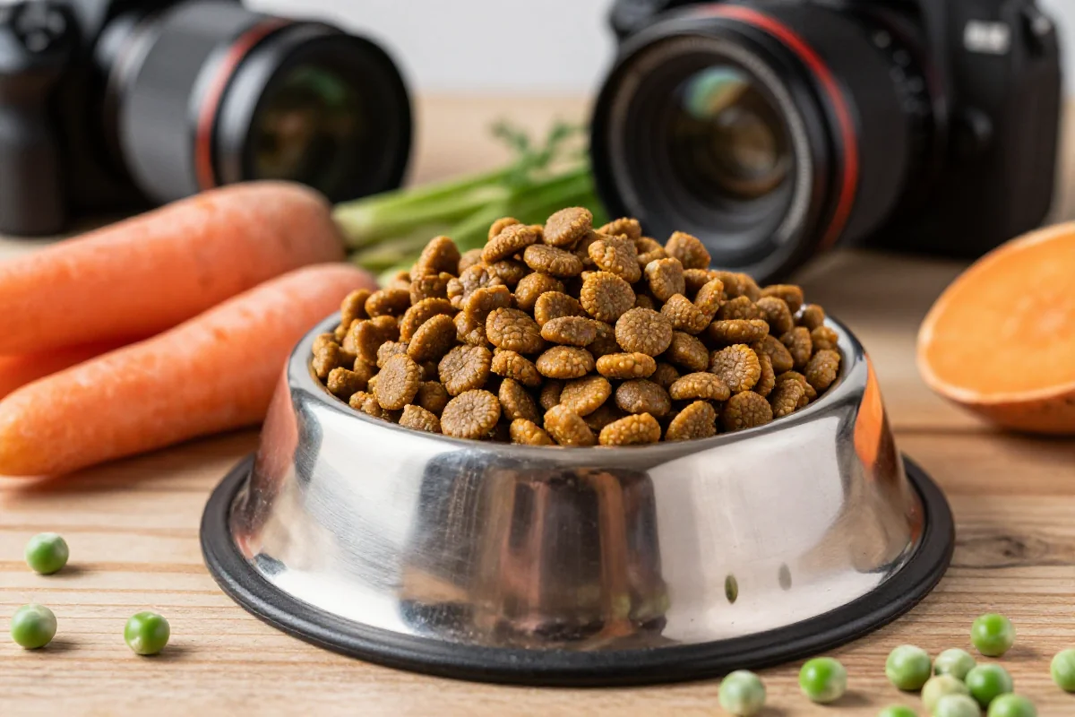 Høyverdig hundemat og naturlige ingredienser for sunn pels og hud